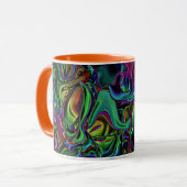 Mug de café de fonte de cerveau (Devant gauche)
