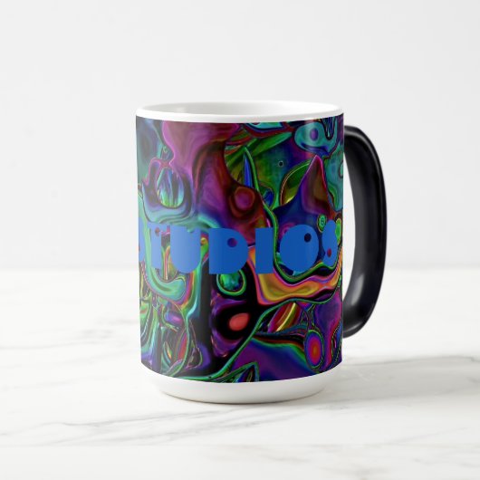 Mug de café de fonte de cerveau (Devant droit)