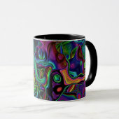 Mug de café de fonte de cerveau (Devant droit)
