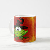 Mug de café de grenouille en cuisine (Devant gauche)