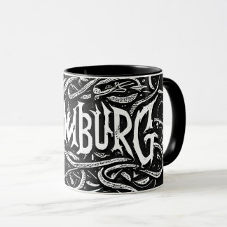 Mug de café de Hambourg - Musique de métal lourd H