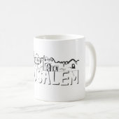 Mug de café de Jérusalem (Devant droit)