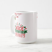 Mug de café de jour férié, mais coquin (Devant gauche)