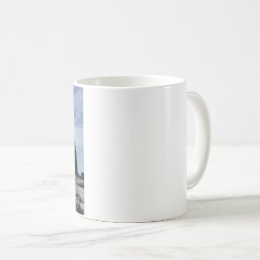 Mug de café de la côte de l'Oregon (Devant droit)