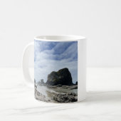 Mug de café de la côte de l'Oregon (Devant gauche)