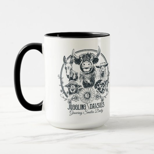 Mug de café de la famille agricole (Gauche)