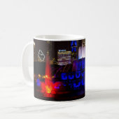 Mug de café de la fontaine Blue Buckingham (Devant gauche)