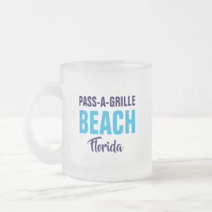 Mug de café de la plage de Pass-A-Grille Floride
