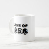 mug de café de la promotion 1958 (Devant gauche)