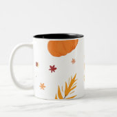 Mug de café de la récolte de l'automne citrouille (Gauche)