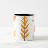 Mug de café de la récolte de l'automne citrouille (Centre)