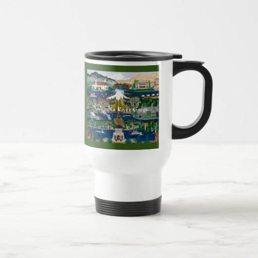 Mug de café de la rivière Columbia (Droite)