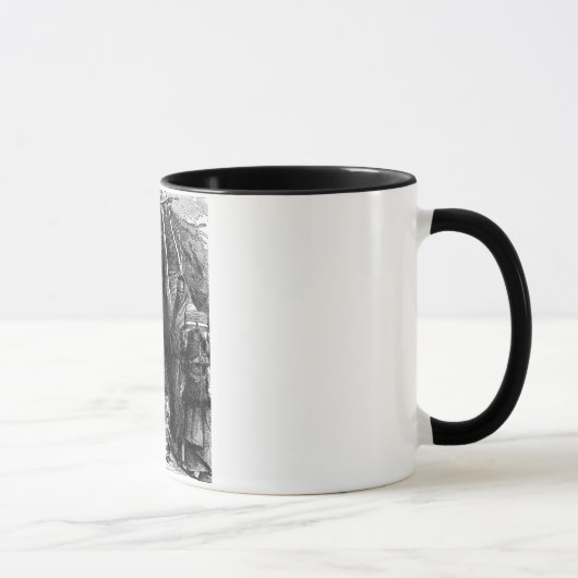 Mug de café de la tribu indienne (Droite)