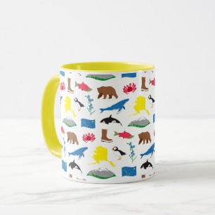 Mug de café de l'Alaska