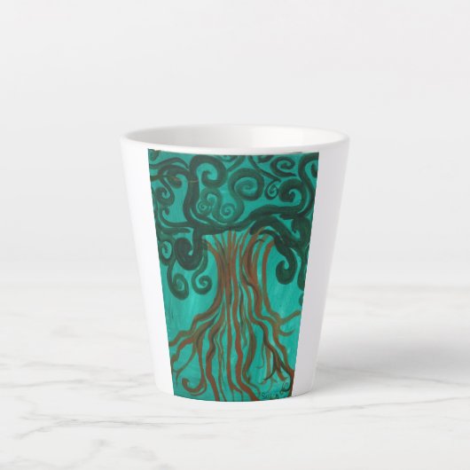 Mug de café de l'arbre de vie (Devant)