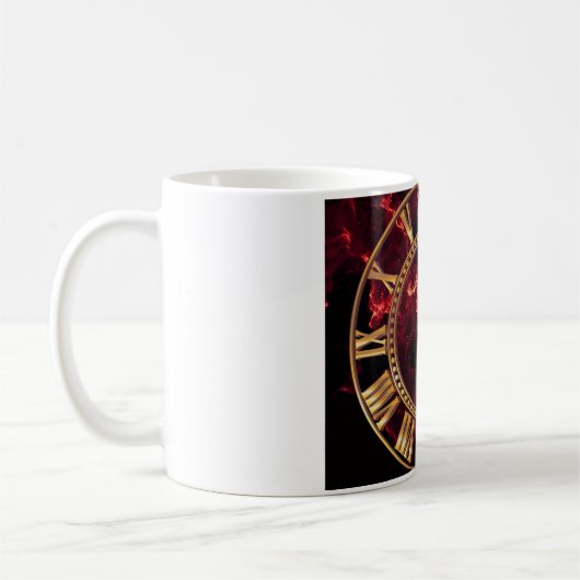 Mug de café de luxe personnalisé (Gauche)