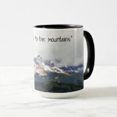 Mug de café de montagne (Devant droit)