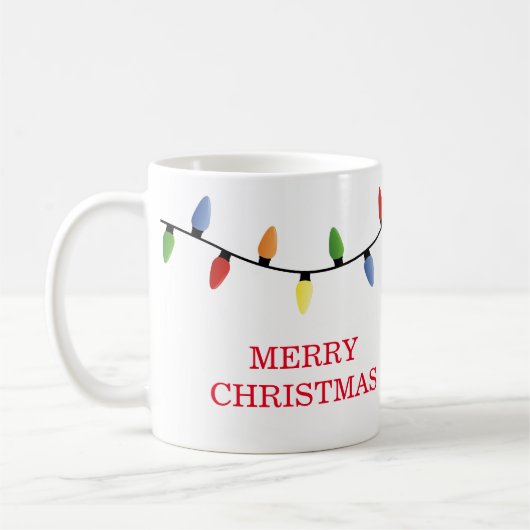 Mug de café de Noël (Gauche)