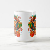 Mug de café de Noël Renne 3D Mignon (Centre)