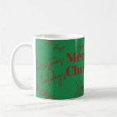 Mug de café de Noël unique (Gauche)