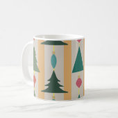 Mug de café de Noël Vintage (Devant gauche)