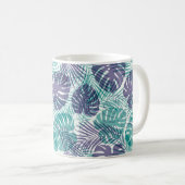 Mug de café de palmes tropicales (Devant droit)