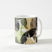Mug de café de palmes tropicales (Devant droit)