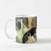 Mug de café de palmes tropicales (Gauche)