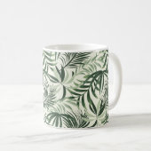Mug de café de palmes tropicales (Devant droit)