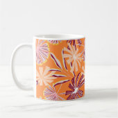 Mug de café de palmes tropicales (Gauche)