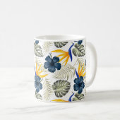 Mug de café de palmes tropicales (Devant droit)