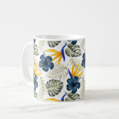 Mug de café de palmes tropicales (Devant gauche)