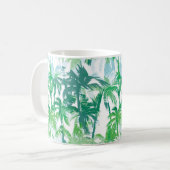 Mug de café de palmes tropicales (Devant gauche)