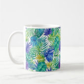 Mug de café de palmes tropicales (Gauche)