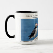 Mug de café de pouffins de l'Atlantique (Gauche)