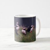 Mug de café de pouffins de l'Atlantique (Devant droit)