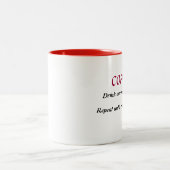 Mug de café de prescription (Centre)