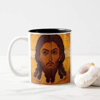 Mug de café de prière byzantine orthodoxe