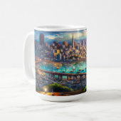 Mug de café de San Francisco (Devant gauche)