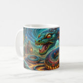Mug de café de serpent d'origine commune (Devant gauche)