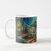 Mug de café de serpent d'origine commune (Gauche)