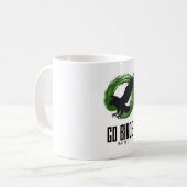 Mug de café de style japonais Go Birds (Devant gauche)