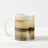 Mug de café de surfeur du matin (Gauche)
