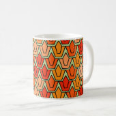 Mug de café de terrain de la Tulipe orange (Devant droit)