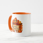 Mug de café de Thanksgiving (Devant gauche)