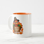 Mug de café de Thanksgiving (Devant gauche)