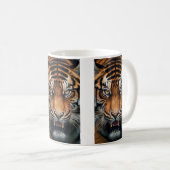 Mug de café de tigre torréfié (Devant droit)