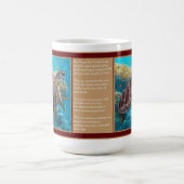 Mug de café de tortue verte (Centre)