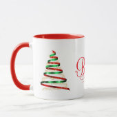 Mug de café de vacances (Gauche)