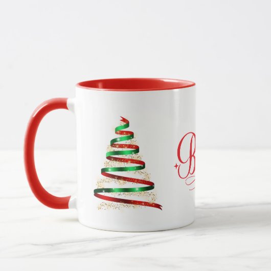 Mug de café de vacances (Gauche)